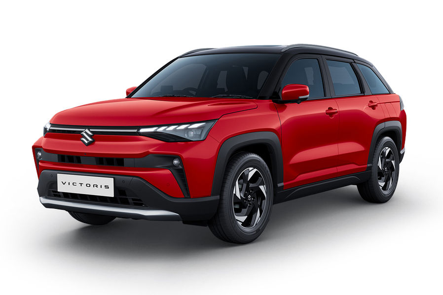 Victoris Sizzling Red With Bluish Black Roof Color
