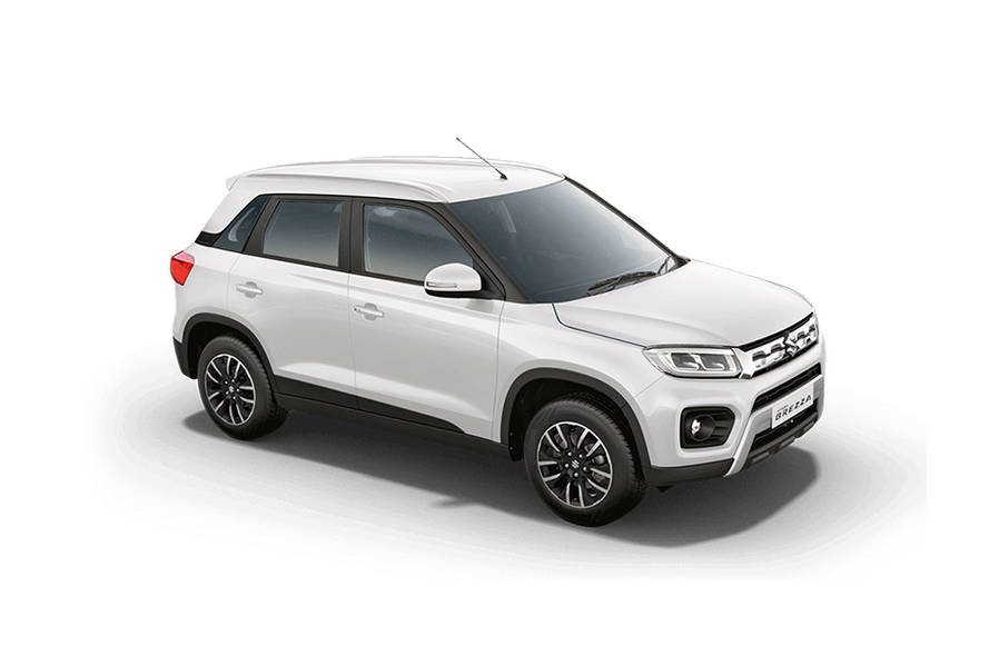 Vitara Brezza Pearl Arctic White