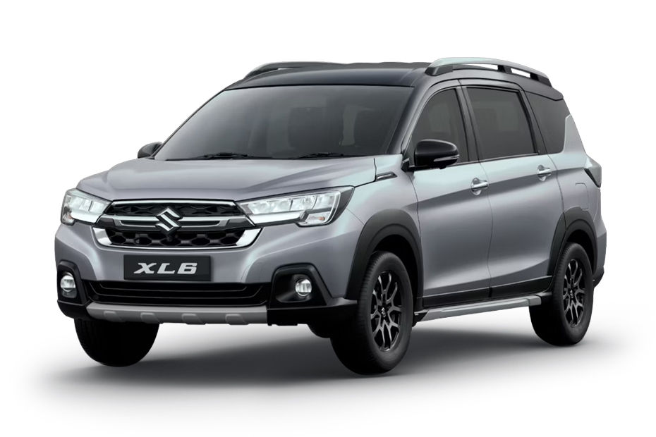 スマイル Maruti Suzuki XL6 Splendid Silver Midnight Black Colour - Splendid