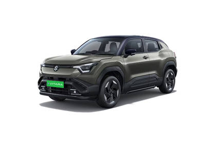 e Vitara Land Breeze Green With Bluish Black Roof Color