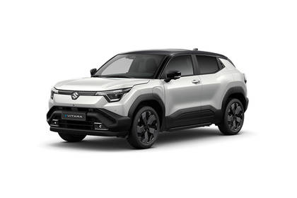 e Vitara Arctic White Pearl With Bluish Black Pearl Color