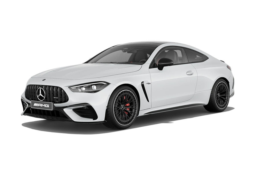 amg cle 53 manufaktur-opalite-white color
