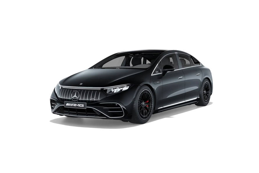 AMG EQS Obsidian Black Metallic Color