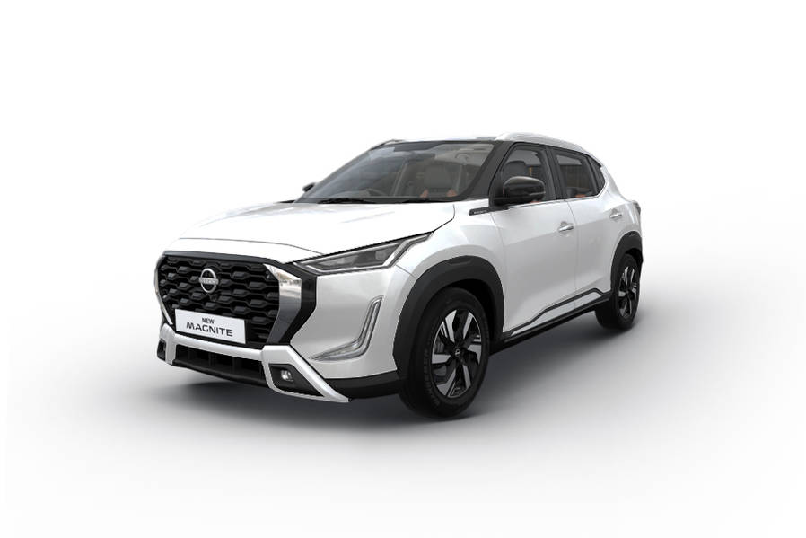 Magnite Storm White Color