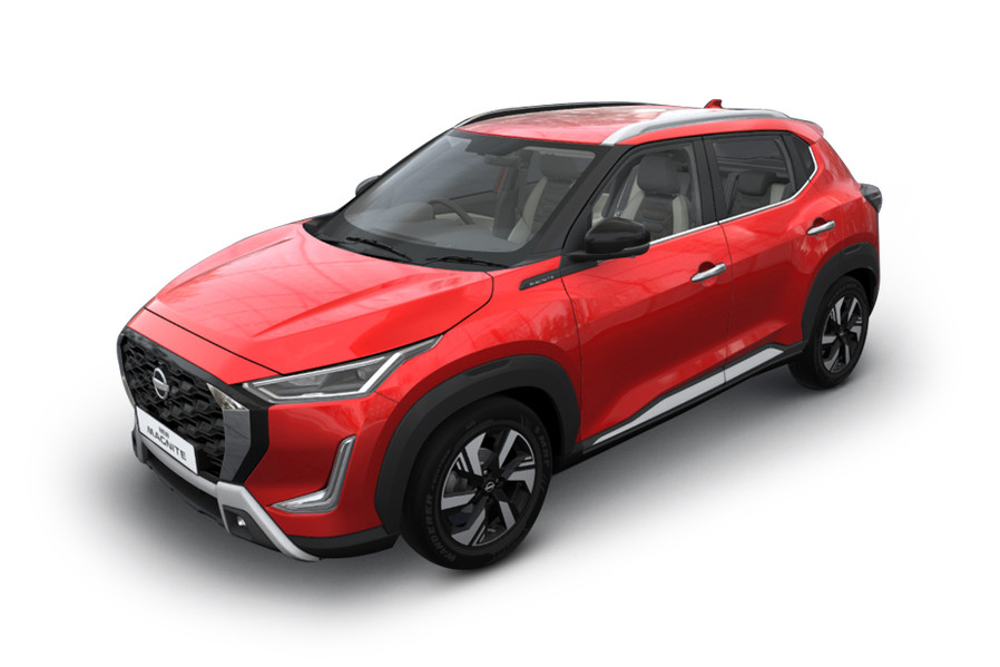 Magnite Flare Garnet Red Color