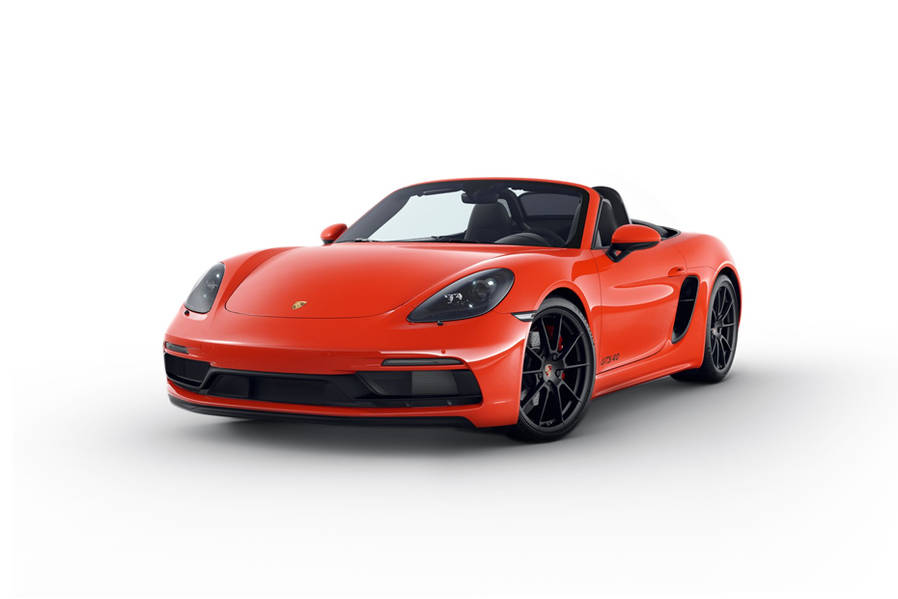 Porsche 718 Boxster GTS BSVI in Lava Orange - CarDekho