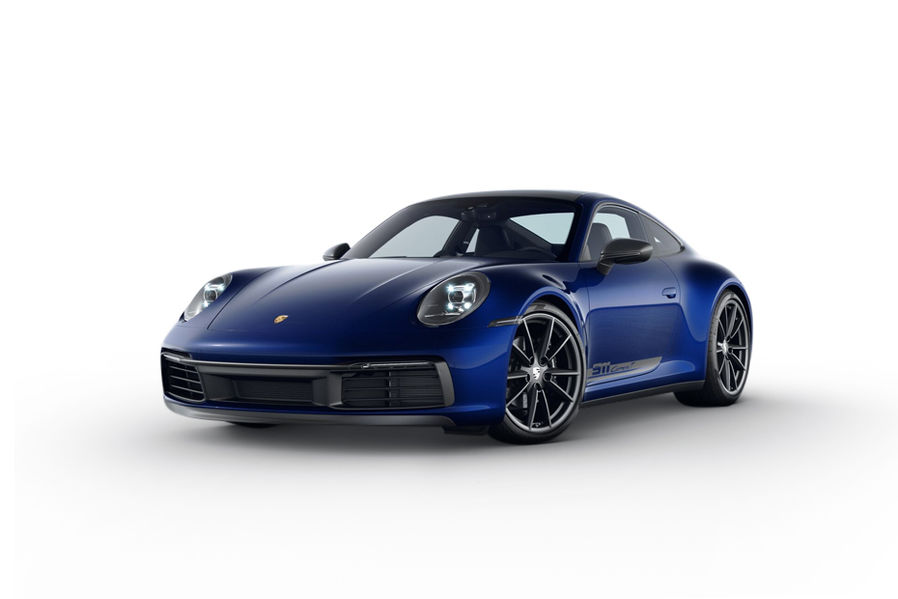Porsche 911 Carrera T in Dark Blue - CarDekho