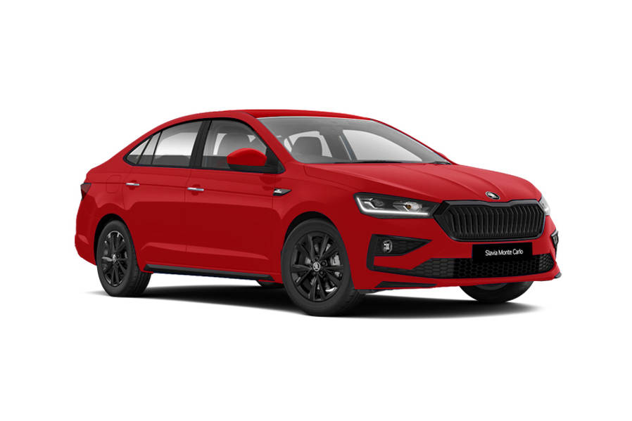 Slavia Tornado Red Color
