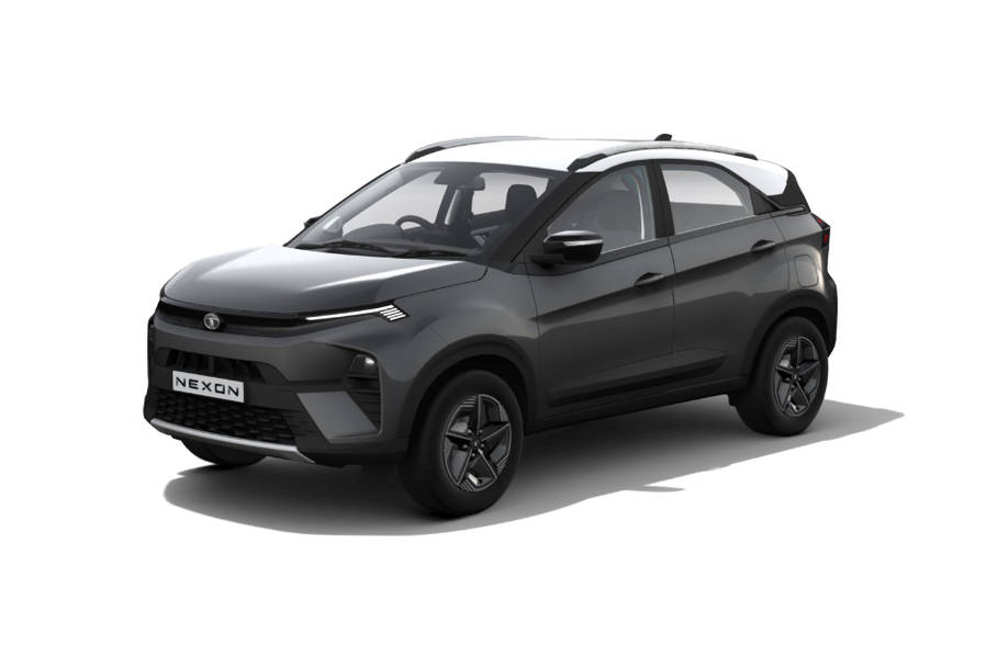 Tata Nexon Creative Dca In Daytona Grey Dual Tone - Cardekho