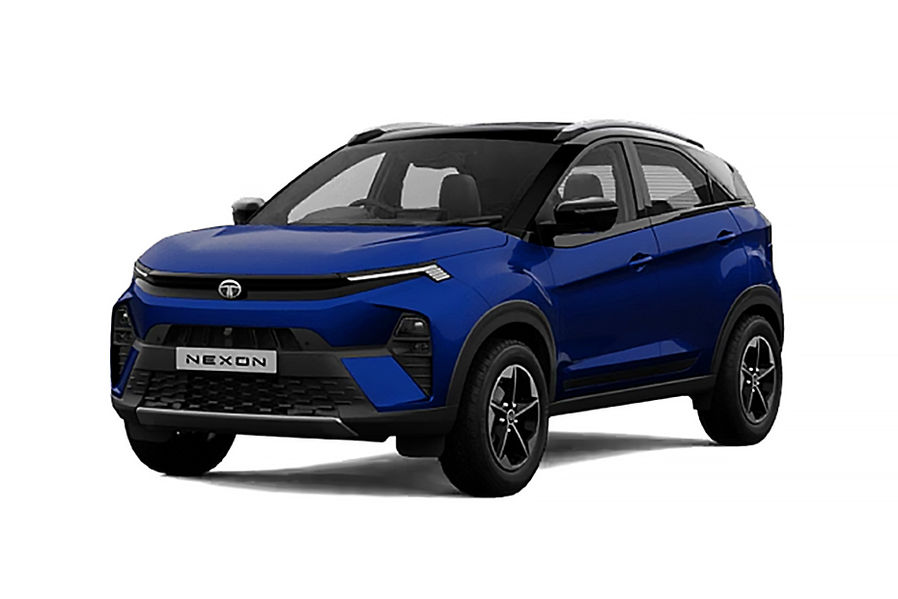 Nexon Royal Blue With Black Roof Color