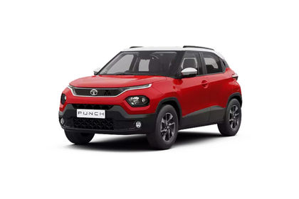 Punch 2021-2026 Calypso Red With White Roof Color Punch 2021-2026 Calypso Red With White Roof Color