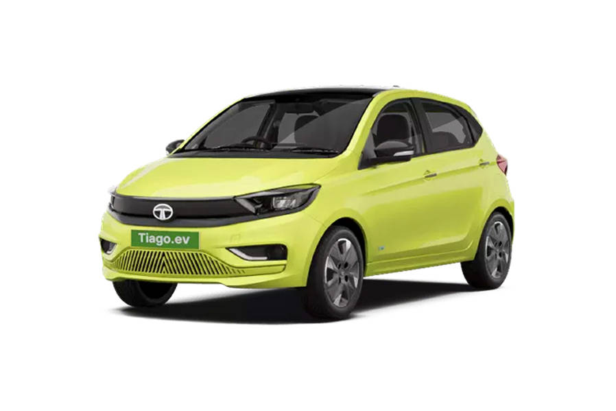 Tiago EV Chill Lime With Dual Tone