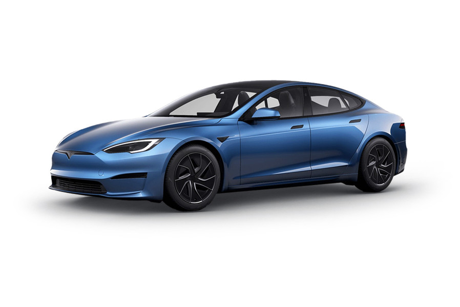 Model S Frost Blue Metallic Color