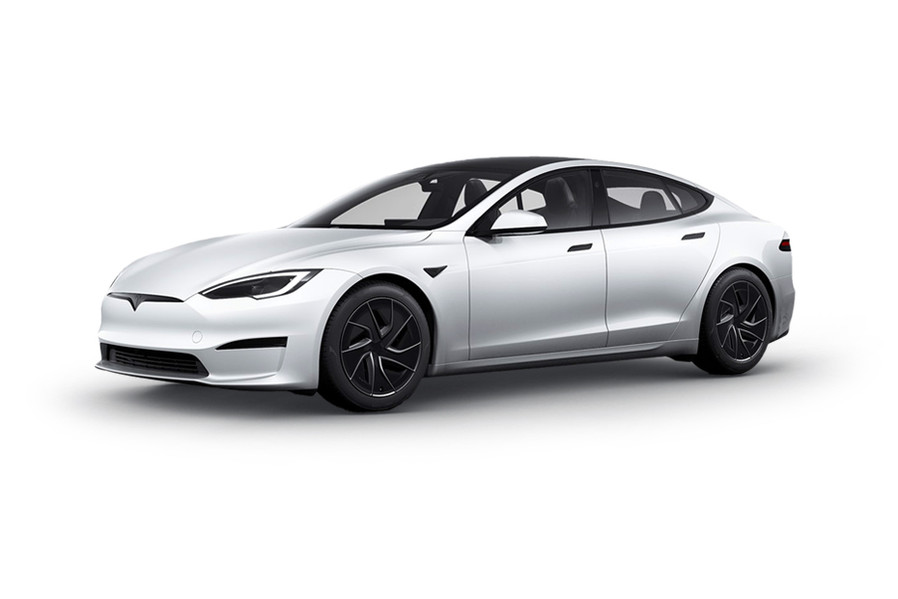 Model S Pearl White Multi Coat Color