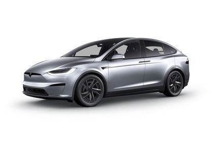 Model X Lunar Silver Color