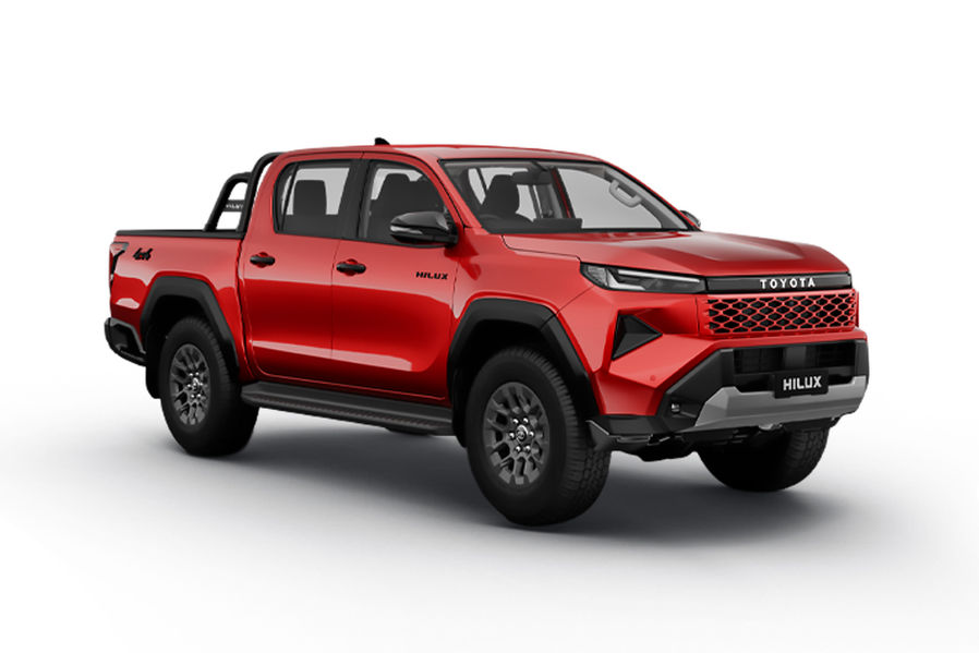 Hilux Emotional Red Color Hilux Emotional Red Color