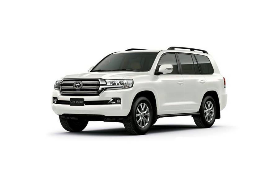 Land Cruiser 200 White Pearl Color