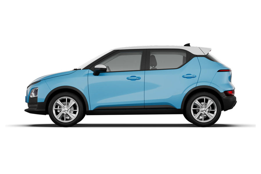 VF5 Sky Blue With Infinity Blanc Roof Color VF5 Sky Blue With Infinity Blanc Roof Color