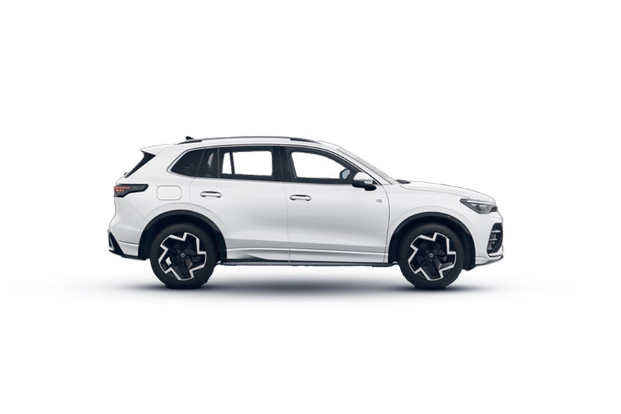 Tiguan R-Line Oryx White Mother Of Pearl Effect Color