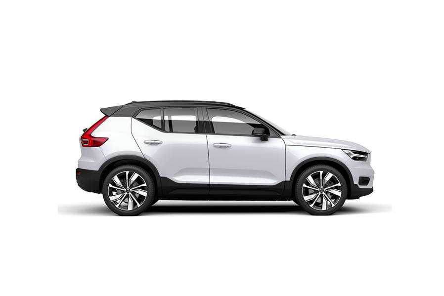 Volvo XC40 Recharge Crystal White Colour - Crystal White XC40 Recharge ...