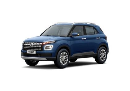 Hyundai Venue Denim Blue Colour - Denim Blue Venue Price
