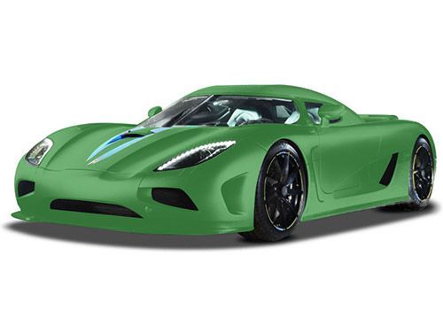 Lime Green Koenigsegg Agera R