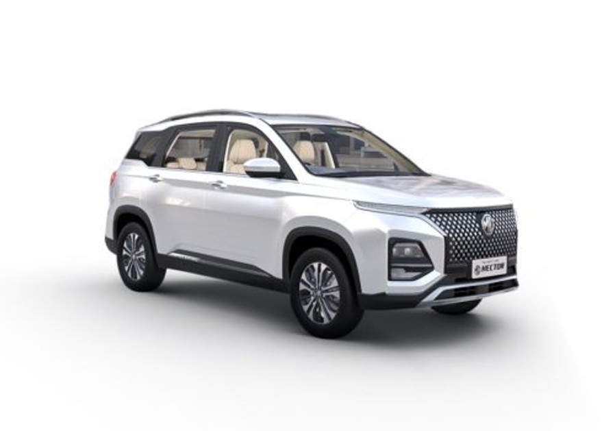 MG Hector Candy White Colour Candy White Hector Price