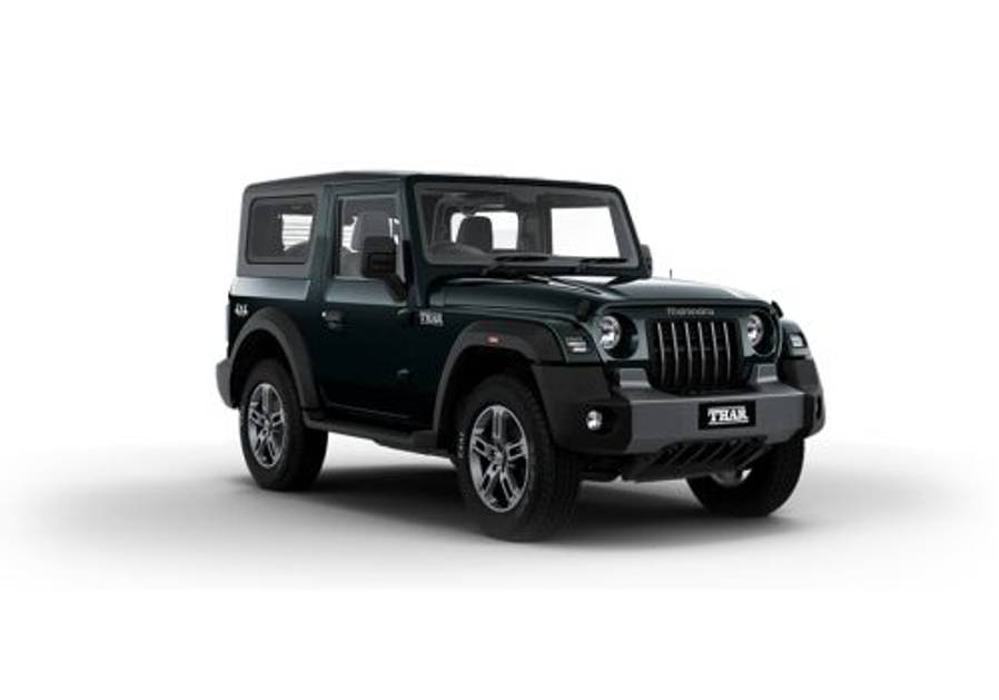 Mahindra Thar LX 4-Str Hard Top Diesel in Aqua Marine - CarDekho