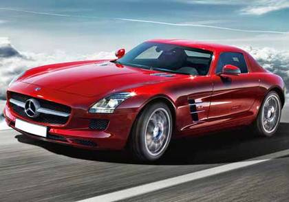 SLS AMG Amg Le Mans Red Color