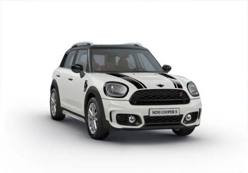 White mini store cooper countryman