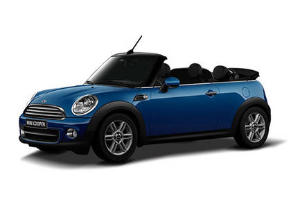 Cooper Convertible 2012-2016 Lightning Blue Metallic Color