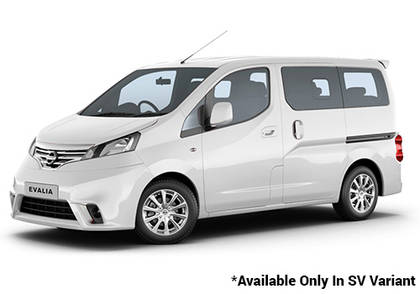 Nissan Evalia Colours - Check Nissan Evalia Colour Options Available