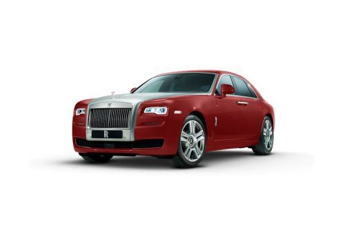 Rolls Royce Ghost V12 On Road, Red Table Cloth Rolls Royce