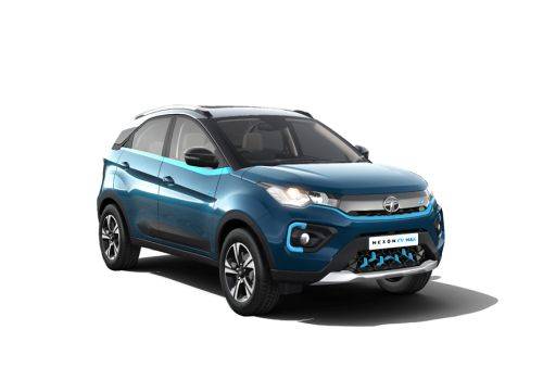 Tata nexon electric 2024 car colours