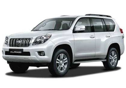 Land Cruiser Prado 2009-2013 White Pearl Crystal Shine Color