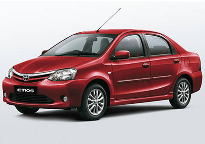 Etios 2013-2014 Vermilion Red Color