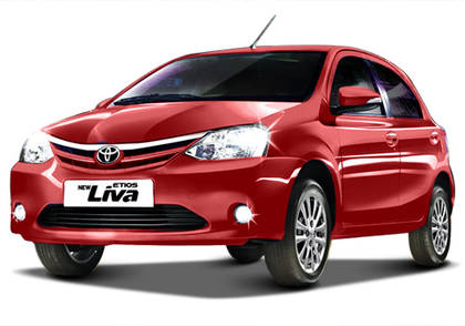 Etios Liva 2013-2014 Vermilion Red Color