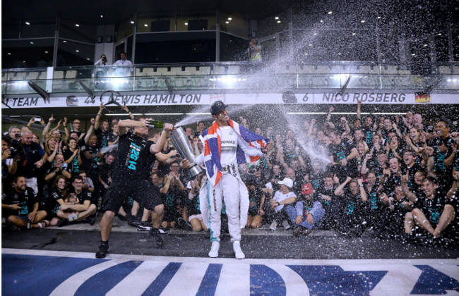 Lewis Hamilton, The New F1 World Champion