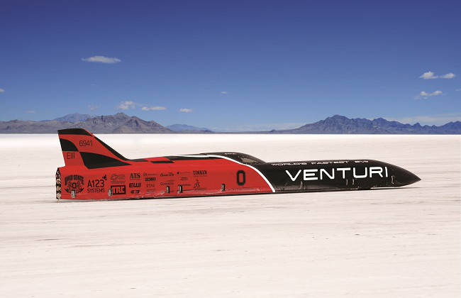 Venturi VBB-3 becomes world's fastest electric car