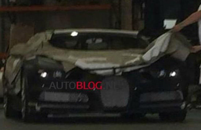 Bugatti Chiron Spied Again!