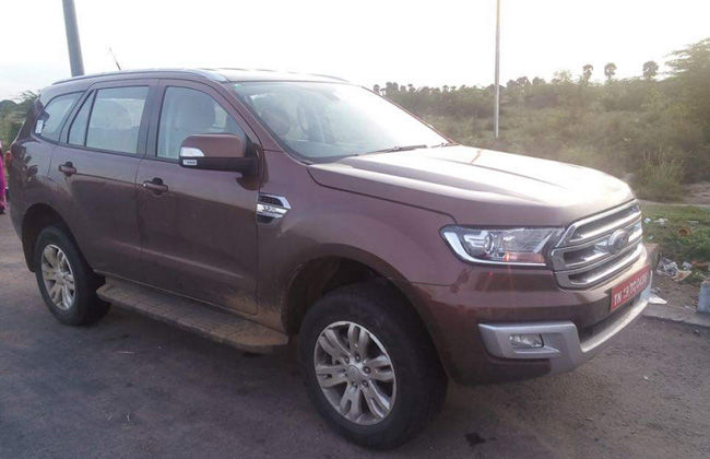 Ford Endeavour Side Ford Endeavour Side