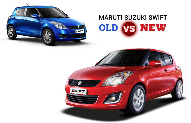 Maruti Suzuki Swift Old Vs New