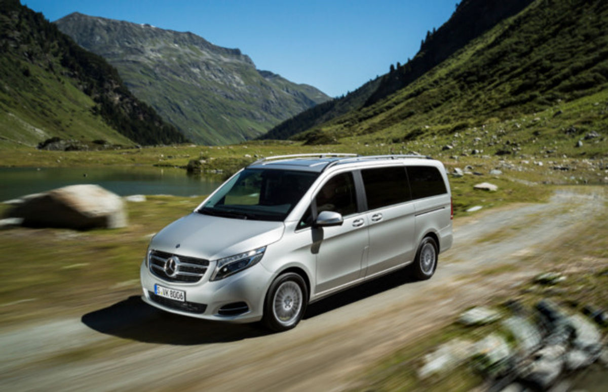 Mercedes-Benz V250 BlueTEC 4Matic revealed; debut at Paris Motor Show