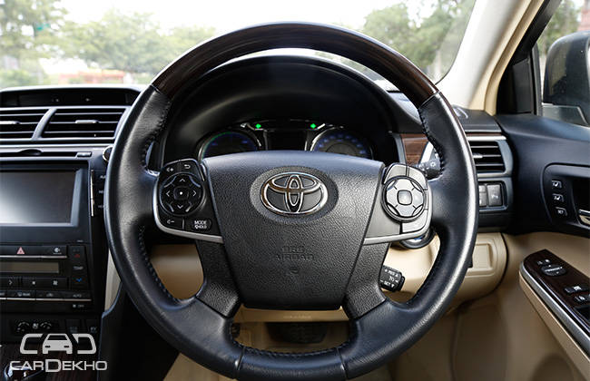 Toyota Camry Hybrid (2015) - Expert Review | CarDekho.com