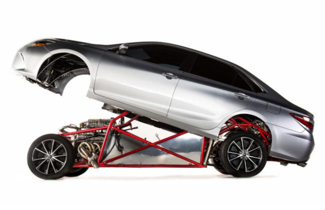 2014 SEMA Show: Toyota Showcases 850hp+ Sleeper Camry - Dragster! 2014 SEMA Show: Toyota Showcases 850hp+ Sleeper Camry - Dragster!