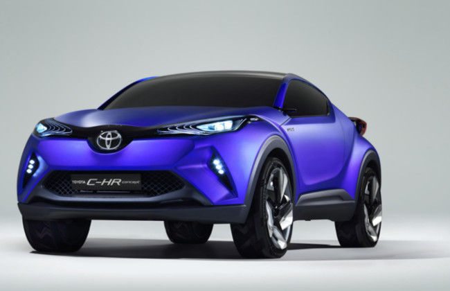 Toyota unveils the C-HR concept for Paris Motor Show