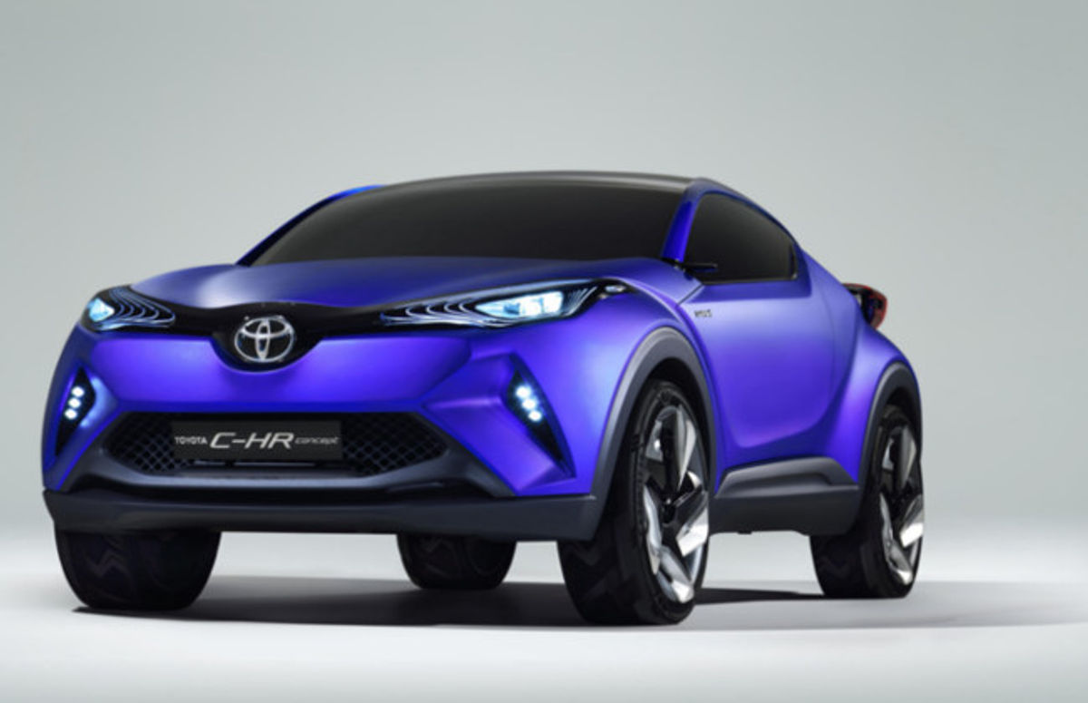 Toyota unveils the C-HR concept for Paris Motor Show Toyota unveils the C-HR concept for Paris Motor Show