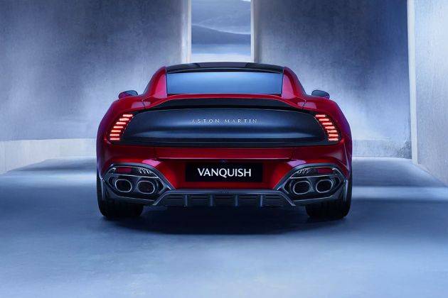 Aston Martin Vanquish Rear view Image
