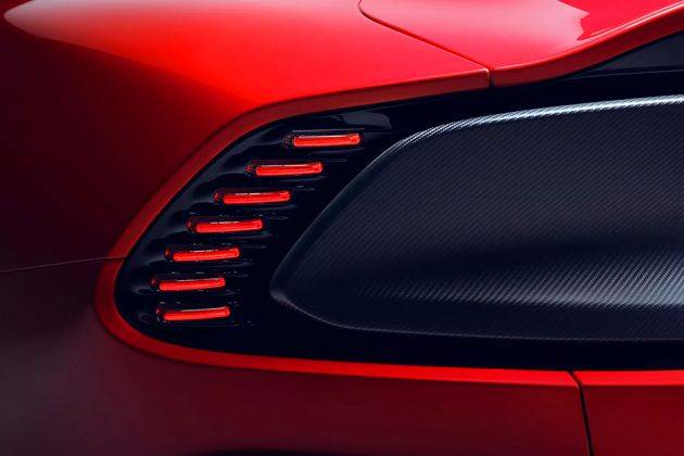 Aston Martin Vanquish Taillight Image