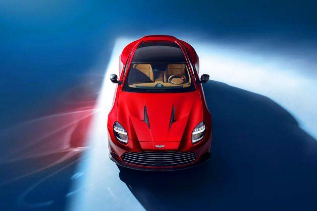 Aston Martin Vanquish Top View Image